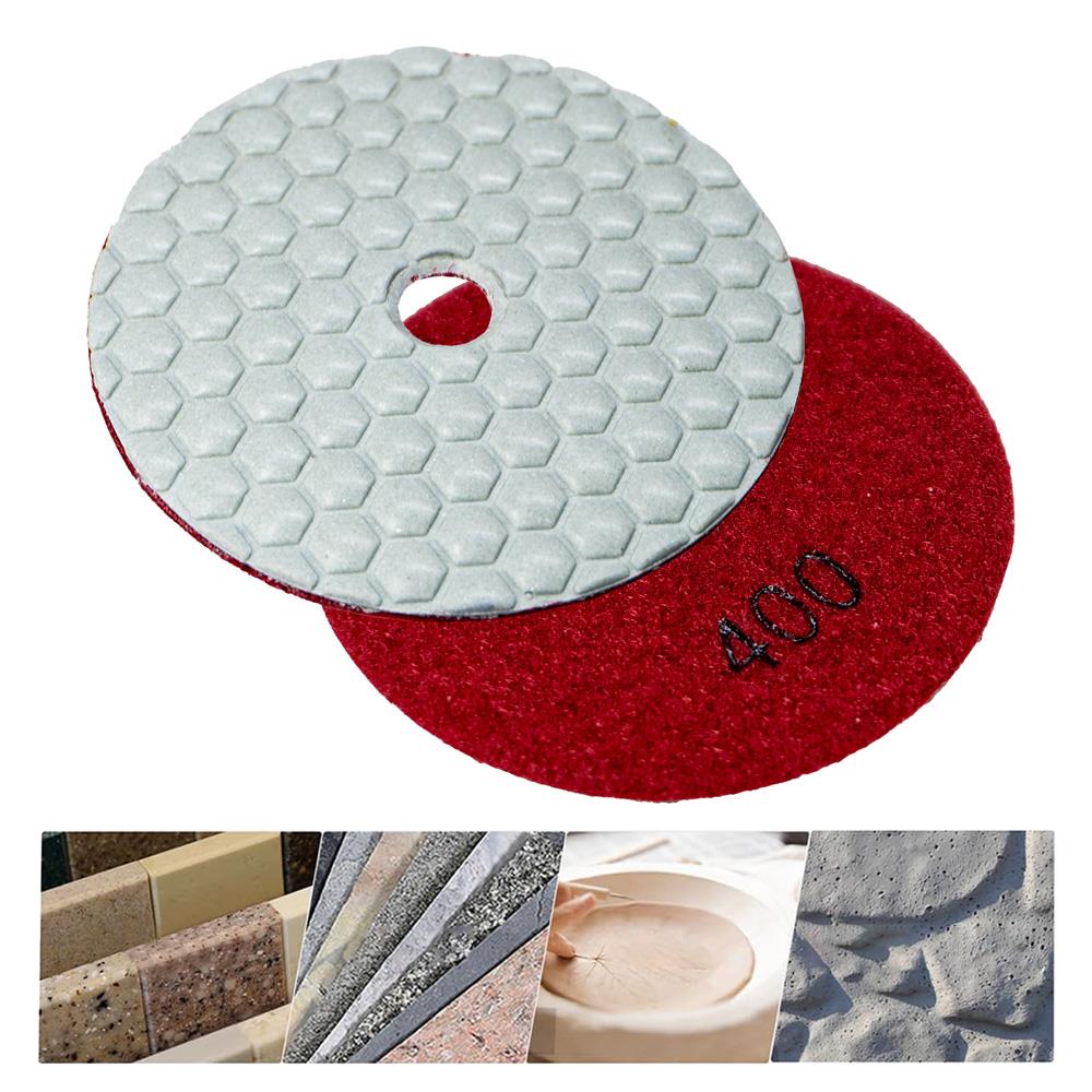6553 Granit Mermer Taş Parlatma Polisaj Ped 100 mm - 400 Kum fiyatı