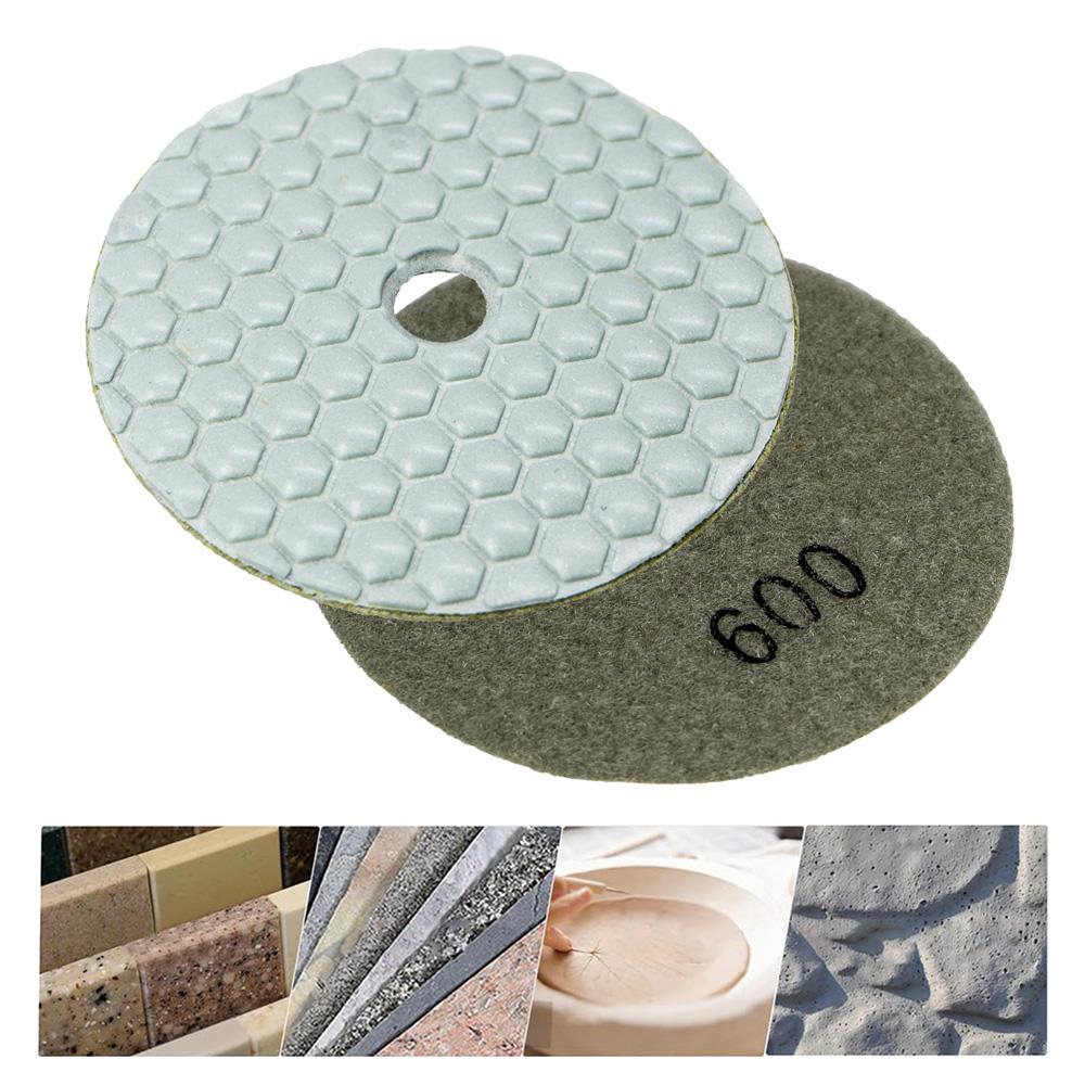 6554 Granit Mermer Taş Parlatma Polisaj Ped 100 mm - 600 Kum fiyatı