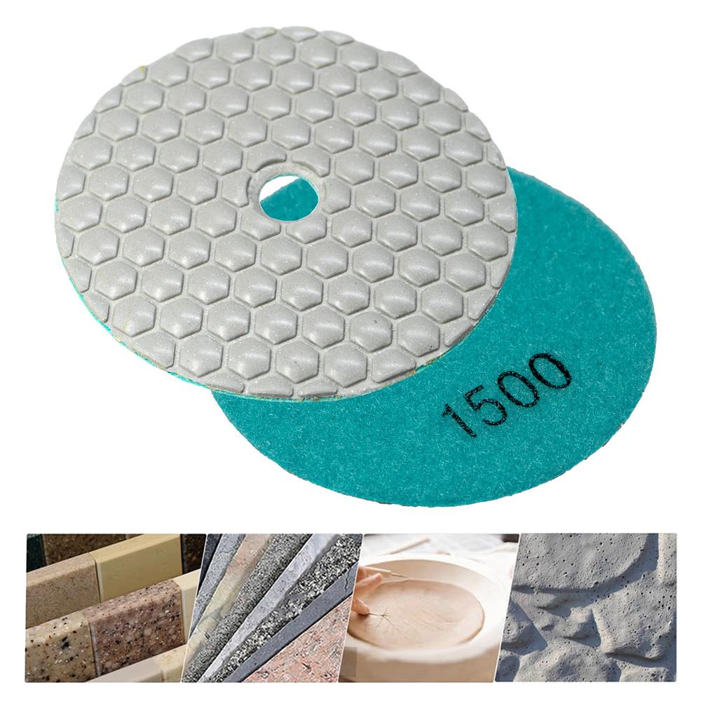 6555 Granit Mermer Taş Parlatma Polisaj Ped 100 mm - 1500 Kum ne işe yarar