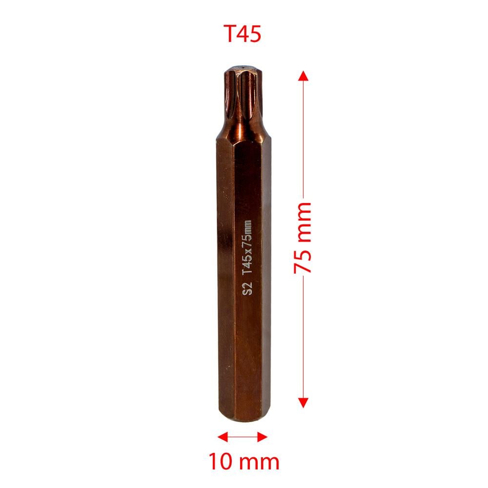 6568 Uzun Torx Bits Uç T45x75 mm (10 mm Saplı) ne işe yarar
