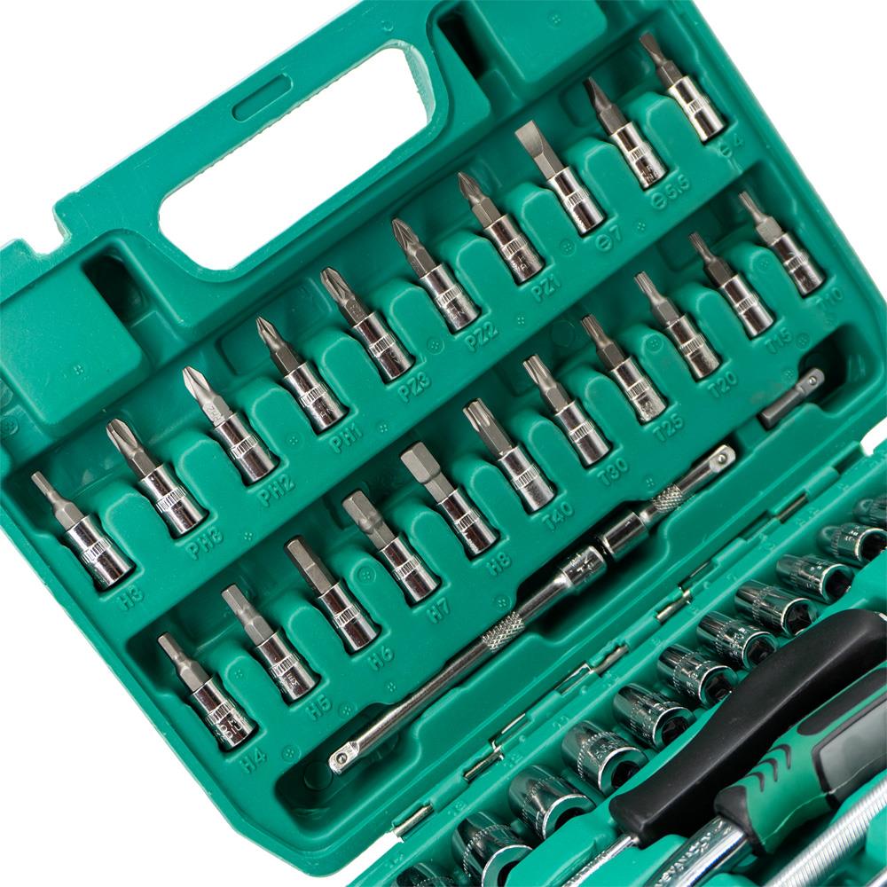 6577 Lokma ve Lokmalı Bits Uç Takımı 1/4'' - 53 Parça (72 Diş Cırcır Kollu) ne işe yarar