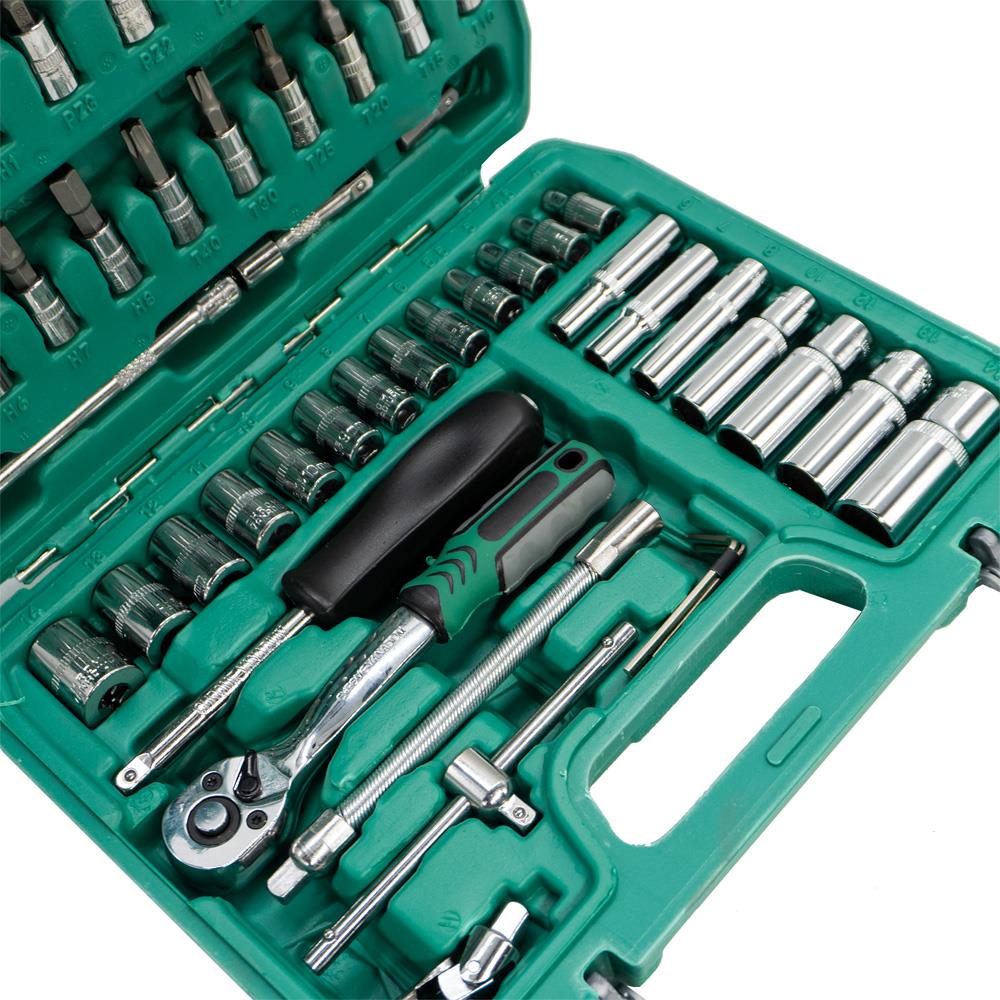 6577 Lokma ve Lokmalı Bits Uç Takımı 1/4'' - 53 Parça (72 Diş Cırcır Kollu) ne işe yarar