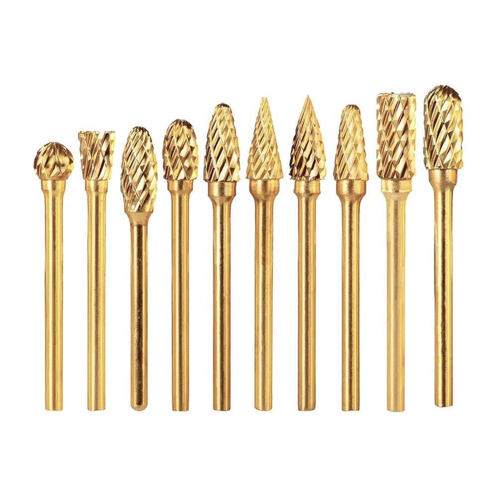 6588 Mini Karbür Freze Uç Seti 10 Parça (Sap: 3mm) fiyatı