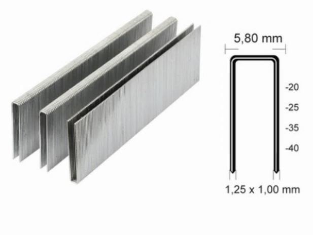 ABAKAN 9030 Havalı Zımba Teli 30 mm (9040 Tabanca İçin) fiyatı