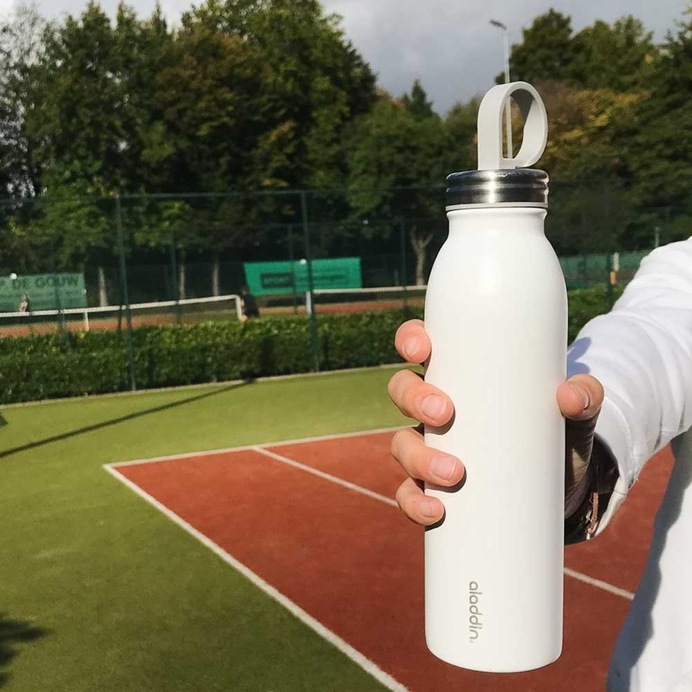 ALADDIN Chilled Thermavac™ Çelik Soğuk Su Termosu Beyaz 0.55 Lt ne işe yarar