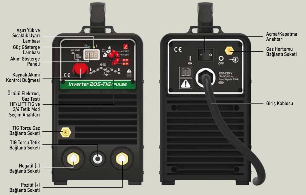 ASKAYNAK 205TP  Pulse Tig Argon Kaynak Makinası 200 Amper 220 Volt nereden bulurum