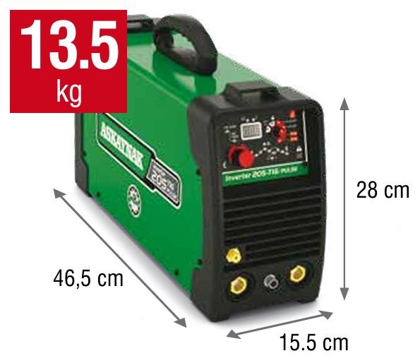 ASKAYNAK 205TP  Pulse Tig Argon Kaynak Makinası 200 Amper 220 Volt ne işe yarar