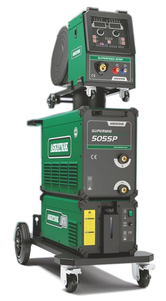 ASKAYNAK SUPERMIG 505 SP Gazaltı Kaynak Makinası 500 Amper (Sinerjik - Pulse - Su Soğutmalı) fiyatı