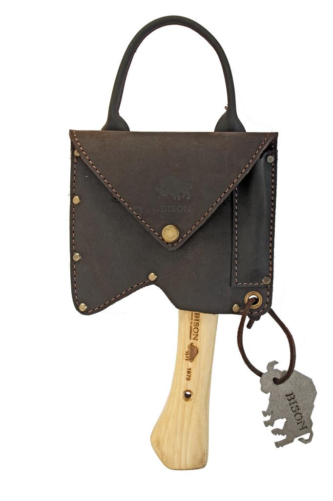 Bison 1879 Outdoor Hatchet Mini Balta Deri Çantalı nasıl kullanılır