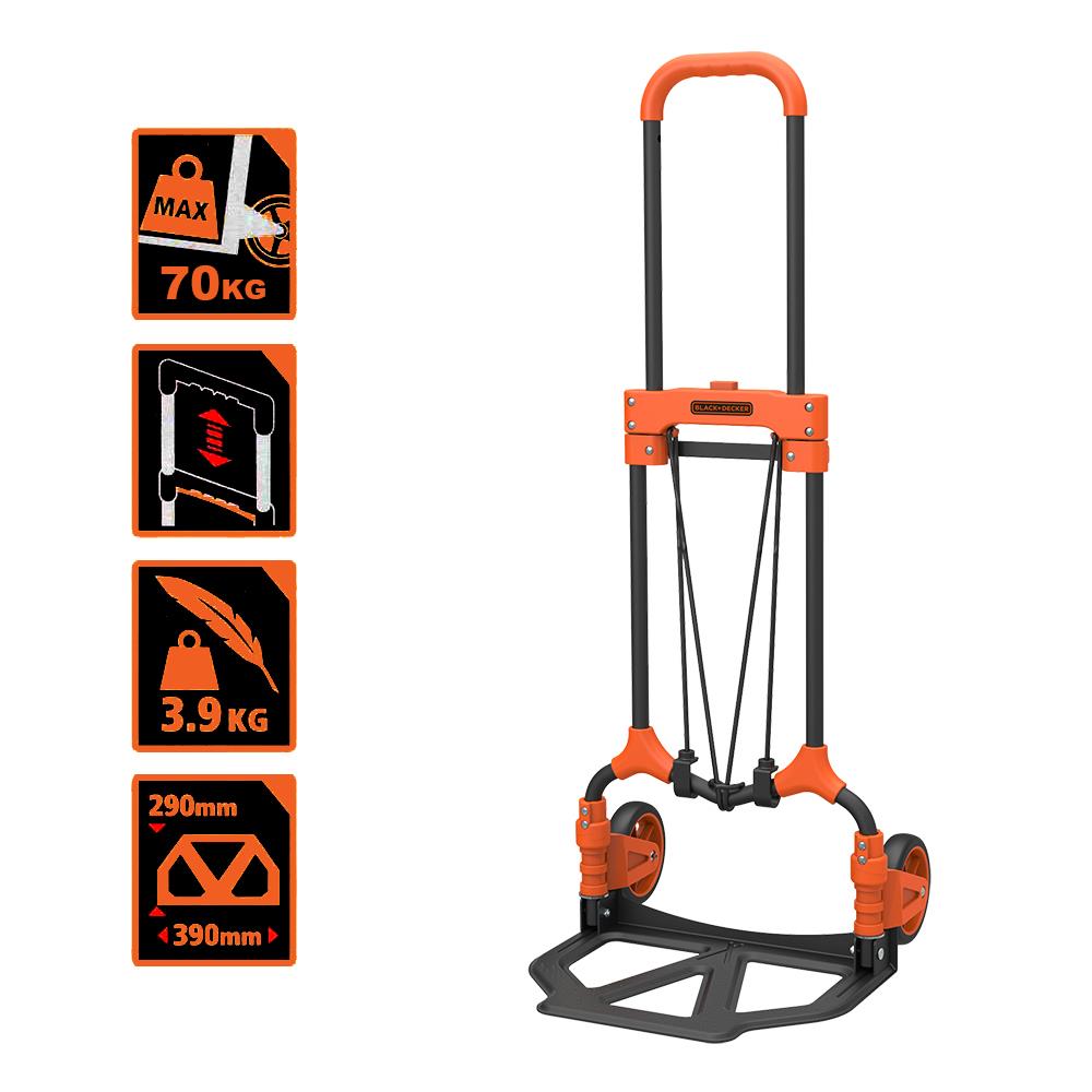 BLACK+DECKER BH200 65Kg Katlanır El Arabası nasıl kullanılır