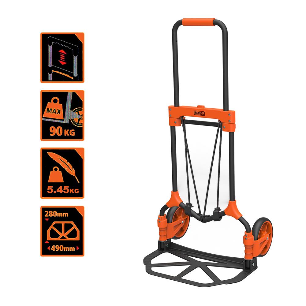 BLACK+DECKER BH202 90Kg Katlanır El Arabası nasıl kullanılır