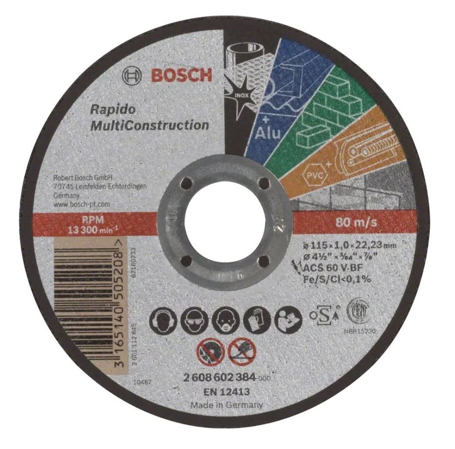 BOSCH 115x1 mm PRO Multi Material Kesme Taşı fiyatı