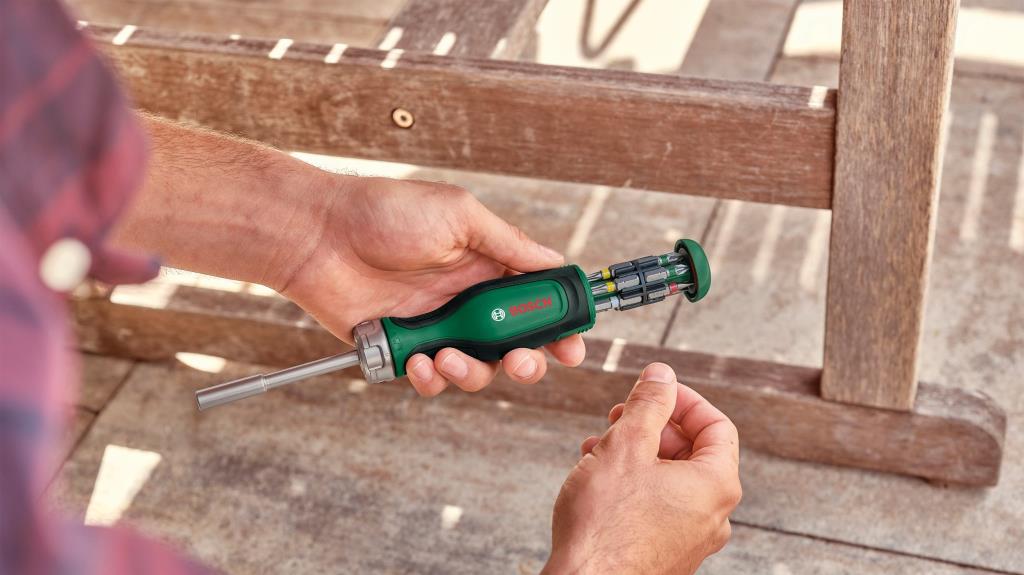 BOSCH 12 Parça Cırcırlı Tornavida Seti (1600A027PP) ne işe yarar