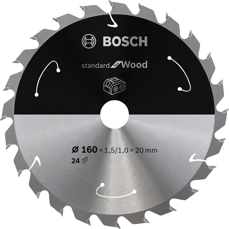 BOSCH 160x20x1,5 mm 24 Diş Ahşap Elmas Daire Testere Bıçağı fiyatı