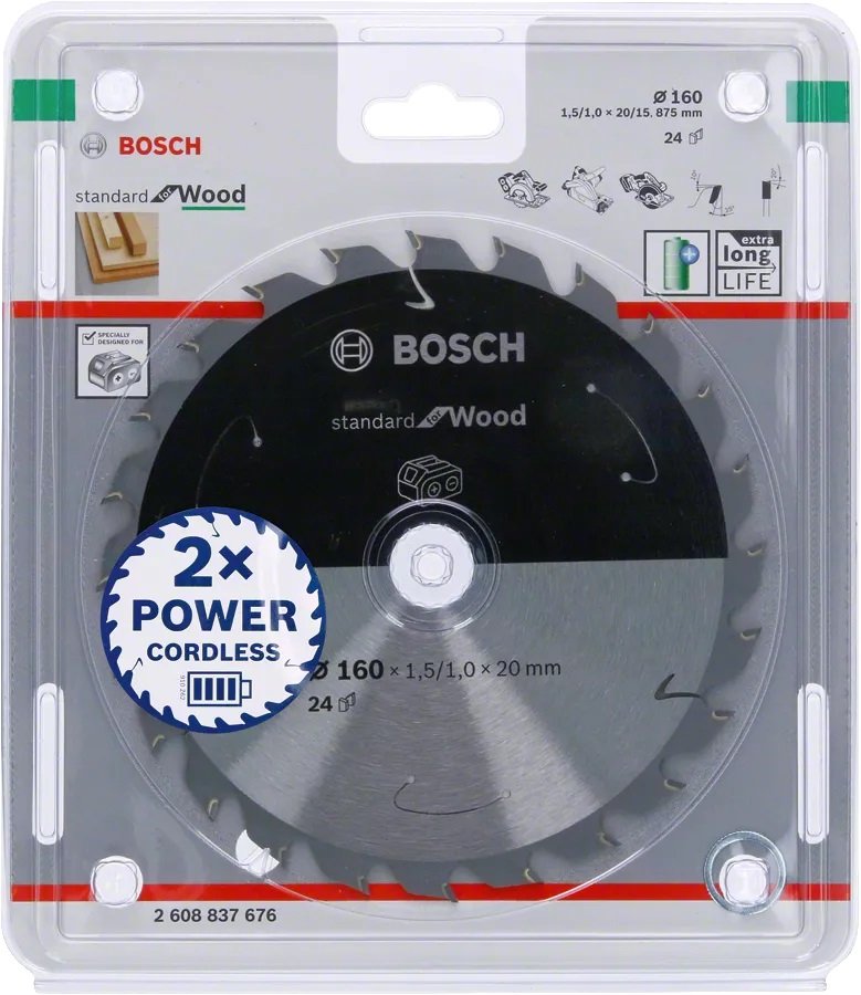 BOSCH 160x20x1,5 mm 24 Diş Ahşap Elmas Daire Testere Bıçağı nasıl kullanılır