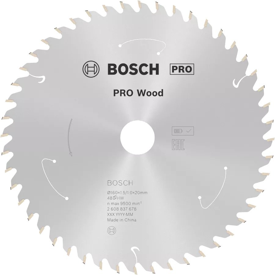 BOSCH 160x20x1,5 mm 48 Diş PRO Wood Ahşap Elmas Daire Testere Bıçağı fiyatı