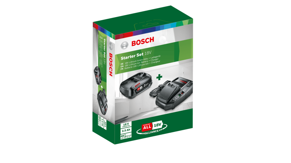 BOSCH 18 Volt Starter Kit 2,5 AH Akü Seti (PBA 18+AL 1830) nasıl kullanılır