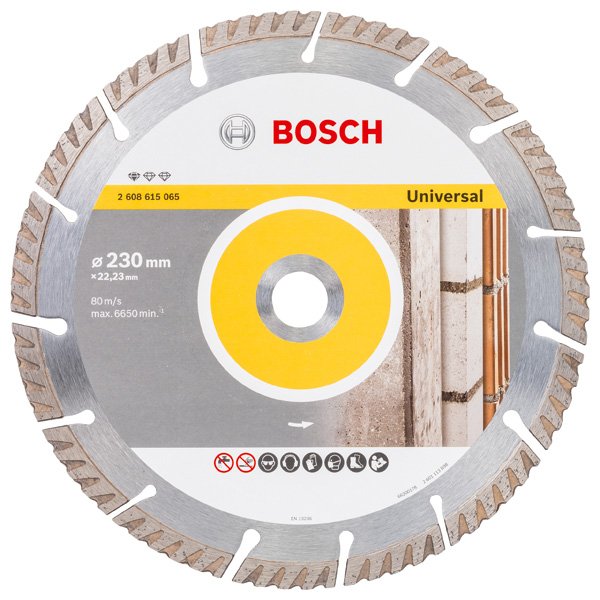 BOSCH 230 mm Universal Beton-Yapı Malzemeleri için Elmas Testere fiyatı