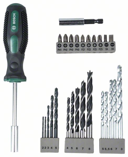 BOSCH 27 Parça Tornavidalı Matkap Ucu ve Vidalama Seti fiyatı