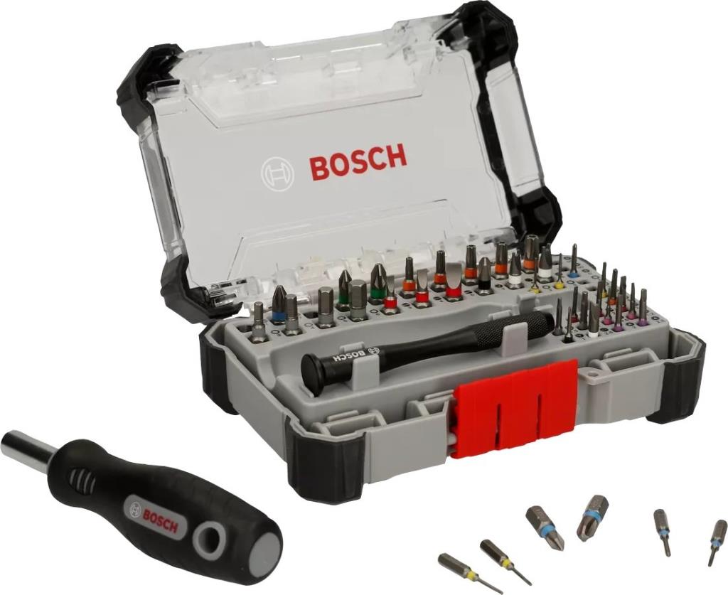 BOSCH 42 Parça Tornavidalı Vidalama Bits Uç Seti (Standart ve Hassas Tip) fiyatı