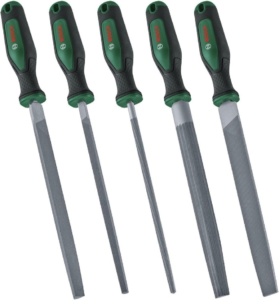 BOSCH 5 Parça Saplı Eğe Seti fiyatı