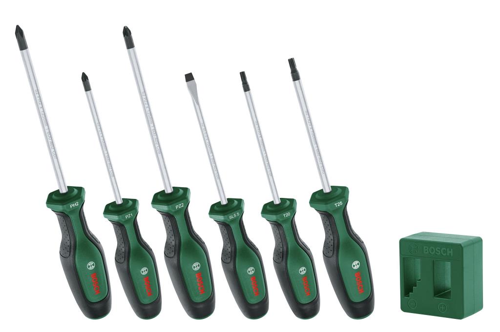 BOSCH 6 Parça Premium Tornavida Takımı (1600A02W7L) fiyatı