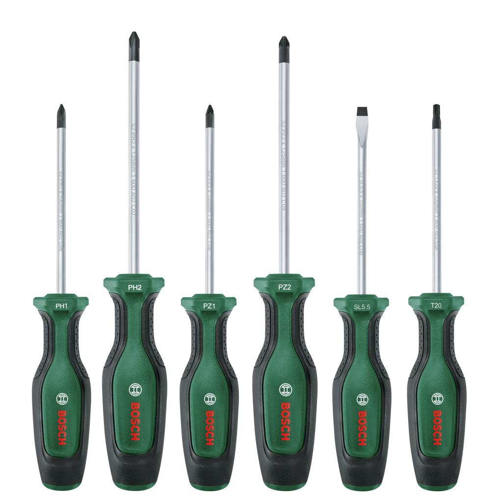 BOSCH 6 Parça Tornavida Takımı (1600A027PM) fiyatı