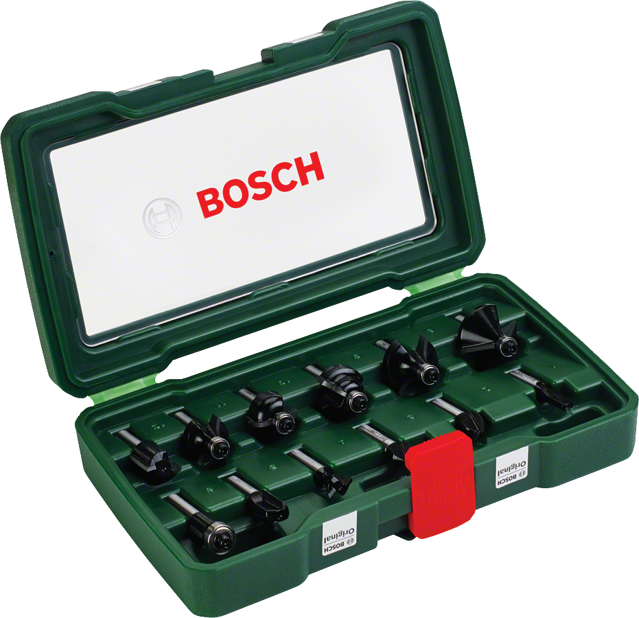 BOSCH 8 mm Ahşap Freze Uç Seti 12 Parça (2607019466) fiyatı