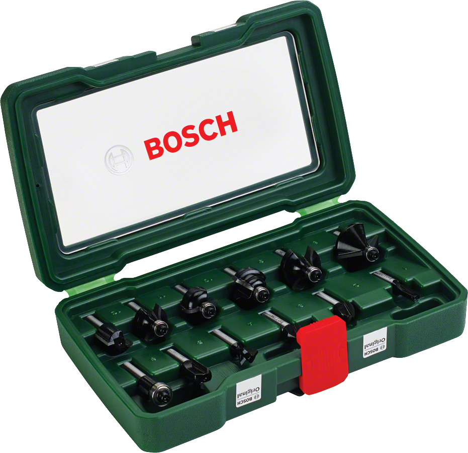 BOSCH 8 mm Ahşap Freze Uç Seti 12 Parça (2607019466) fiyatı