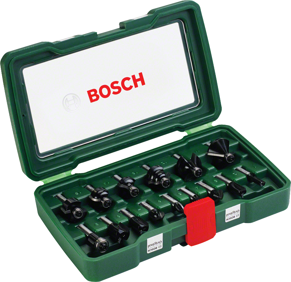 BOSCH 8 mm Ahşap Freze Uç Seti 15 Parça (2607019469) fiyatı