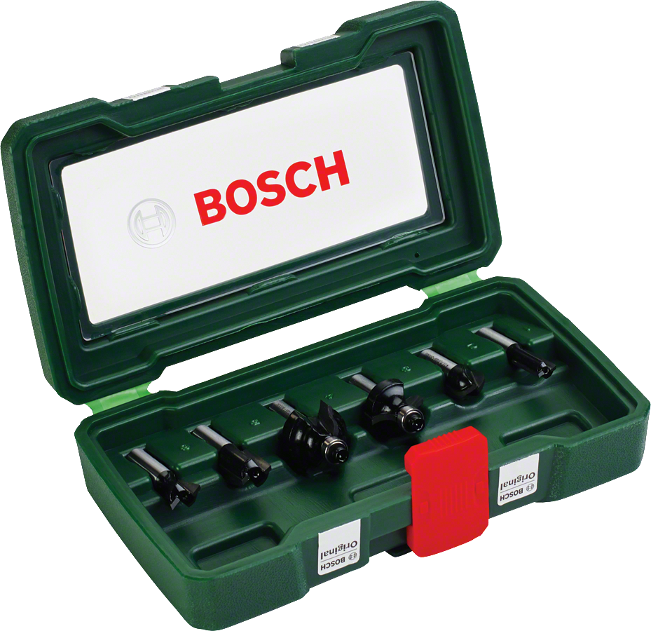 BOSCH 8 mm Ahşap Freze Uç Seti 6 Parça (2607019463) fiyatı