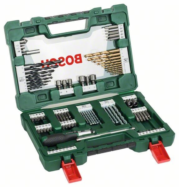 BOSCH 91 Parça V-Line Matkap Ucu ve Aksesuar Seti fiyatı