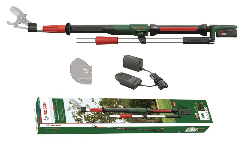 BOSCH AdvancedPrune 18V-45 Akülü Teleskopik Dal Budama Makası nasıl kullanılır