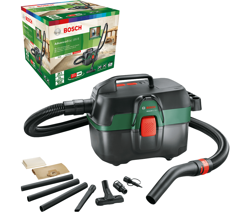BOSCH AdvancedVac 18V-8 Akülü Süpürge (Akü ve Şarj Aleti Hariç) fiyatı