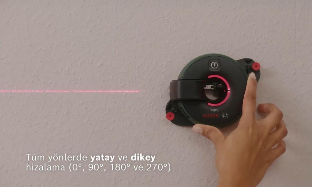 BOSCH ATİNO Çizgi Lazer Hizalamalı Mesura Metre ne işe yarar