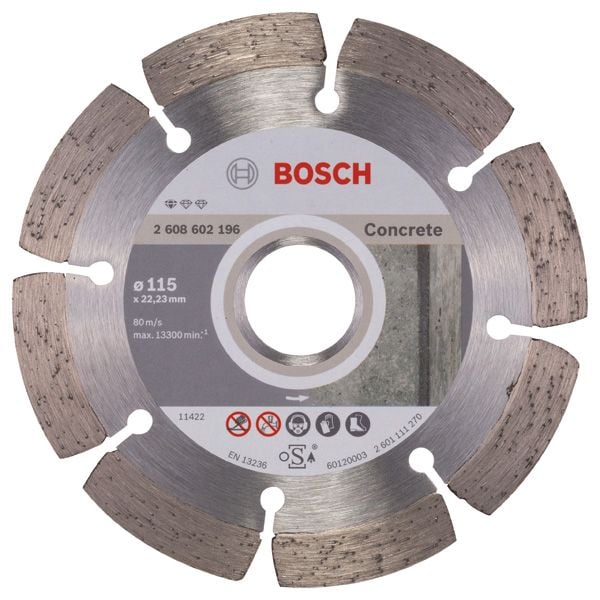 BOSCH Beton İçin Elmas Testere 115 mm fiyatı