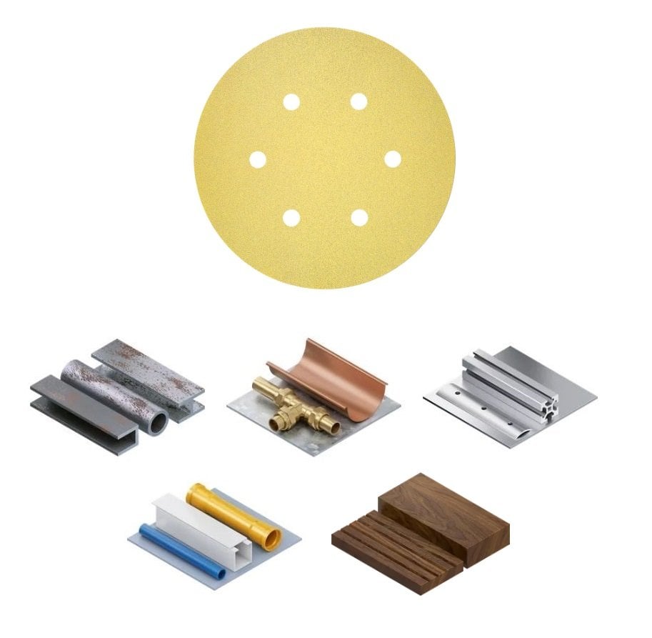 BOSCH C450 150 mm 6 Delik Cırtlı Yuvarlak Zımpara (Kum Seçiniz) nasıl kullanılır