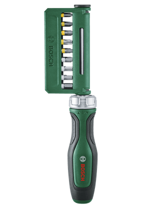 BOSCH Cırcırlı Tornavida Seti 18+1 Parça nasıl kullanılır