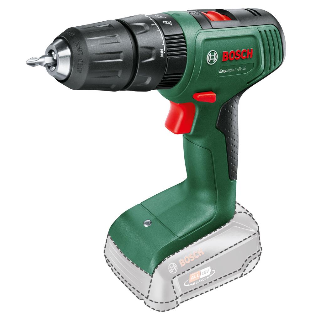 BOSCH EasyImpact 18V-40 Şarjlı Matkap (Akü ve Şarj Aleti Hariç) fiyatı