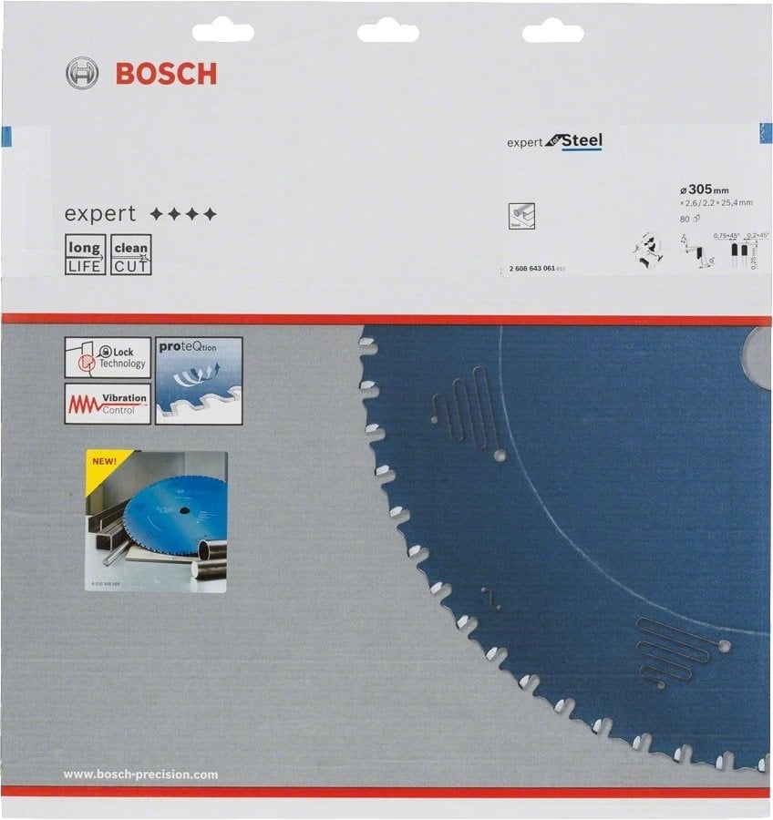 BOSCH Expert Metal 305x2.6x25.4 mm 60 Diş Elmas Uçlu Metal Kesme Daire Testeresi (2608643060) nasıl kullanılır