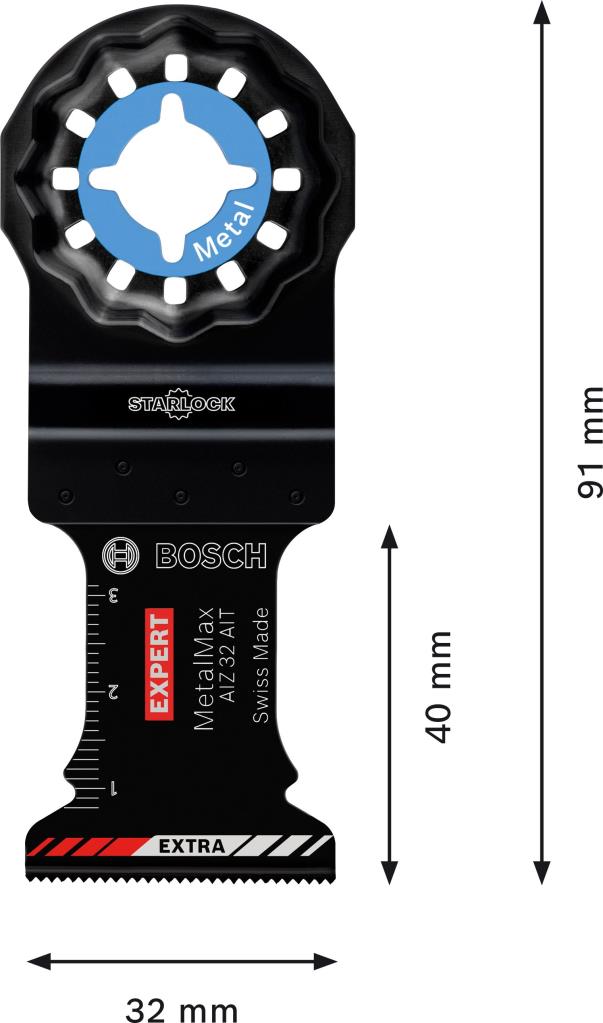 BOSCH Expert MetalMax AIZ 32 AIT Metal Raspa Bıçağı nasıl kullanılır