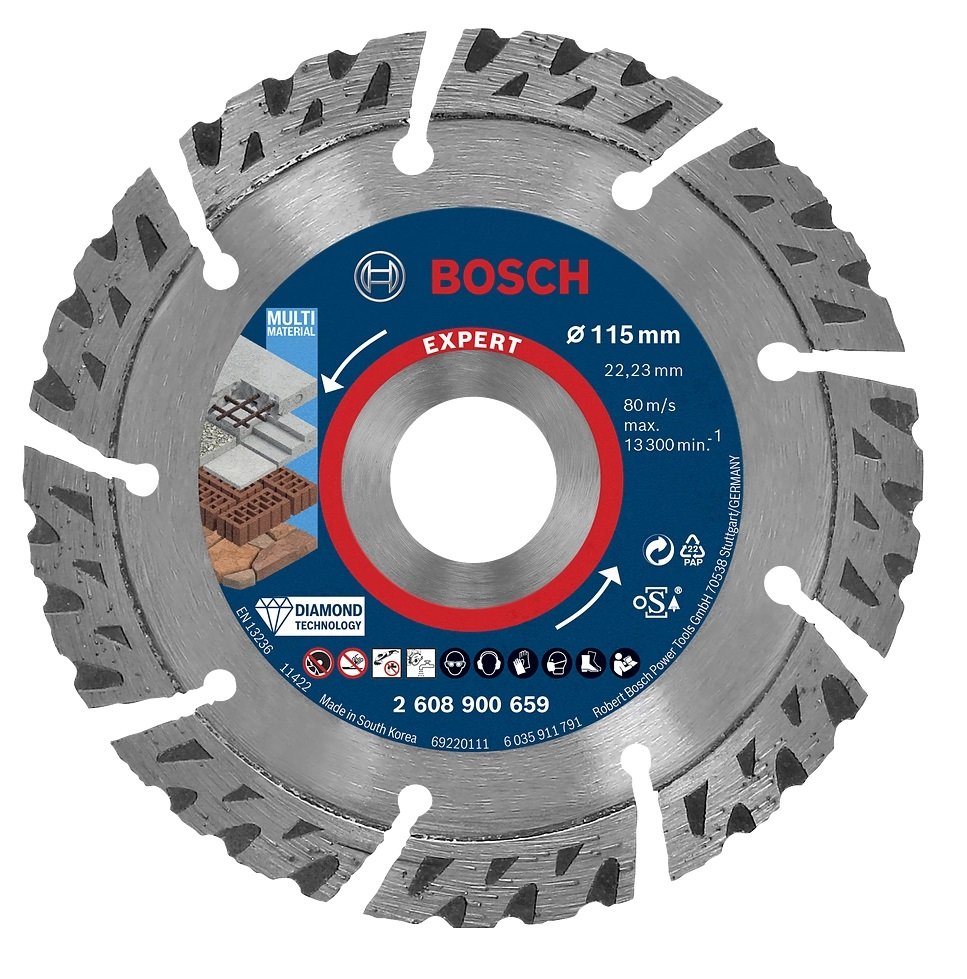 BOSCH EXPERT Multi Material Elmas Testere 115 mm fiyatı