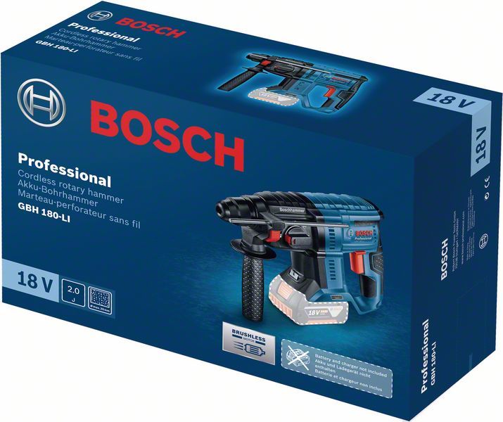 BOSCH GBH 180-LI 18 Volt Akülü Kırıcı Delici (Akü-Şarj Aleti Hariç) nasıl kullanılır