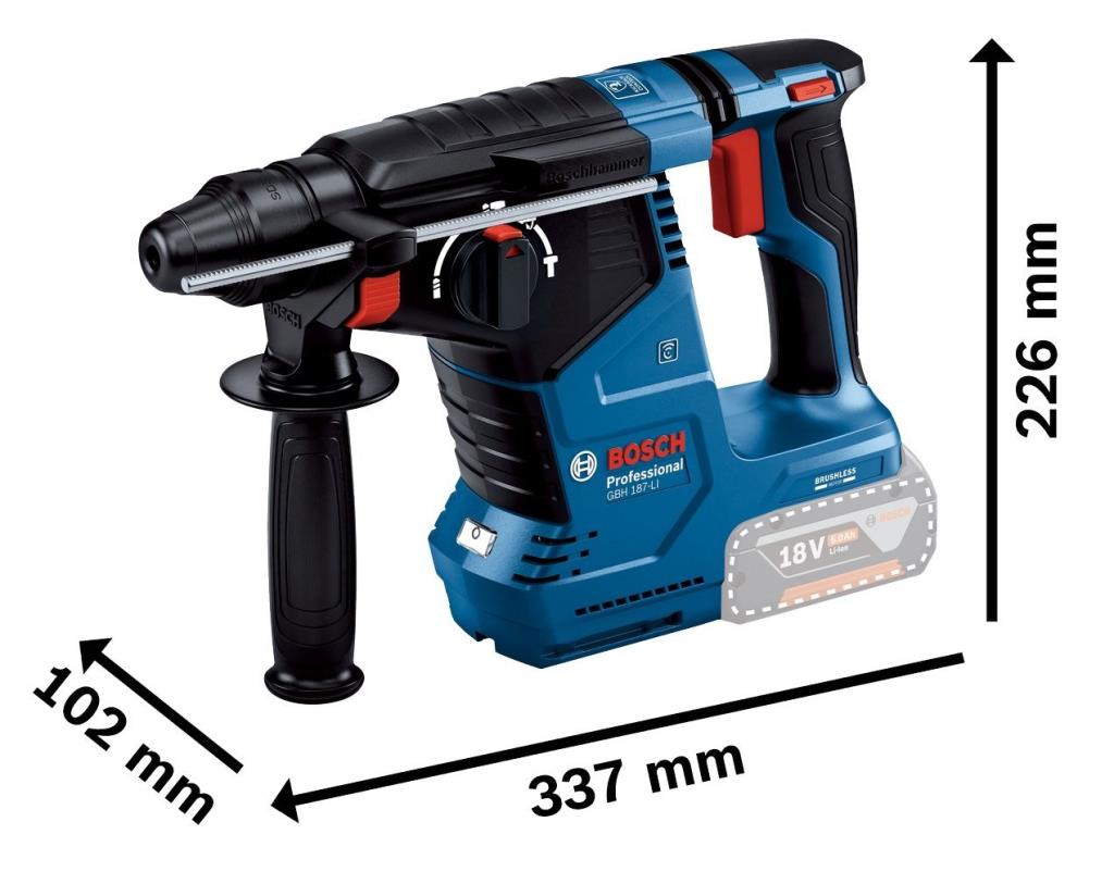 BOSCH GBH 187 LI Akülü Kırıcı Delici 18 Volt (Çift Akülü) nereden bulurum