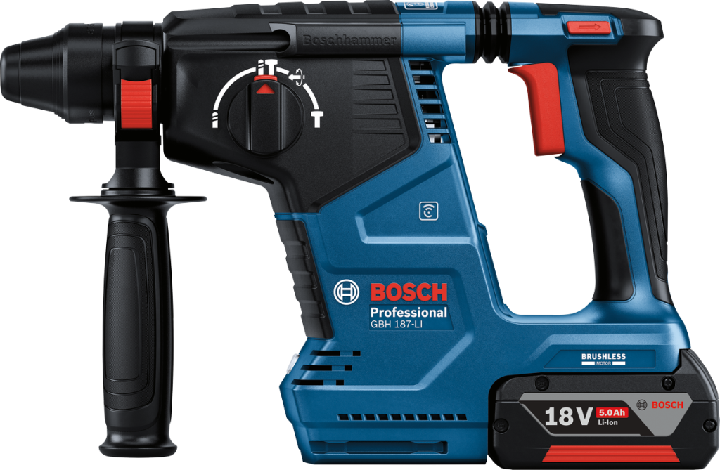 BOSCH GBH 187 LI Akülü Kırıcı Delici 18 Volt (Tek Akülü) nasıl kullanılır
