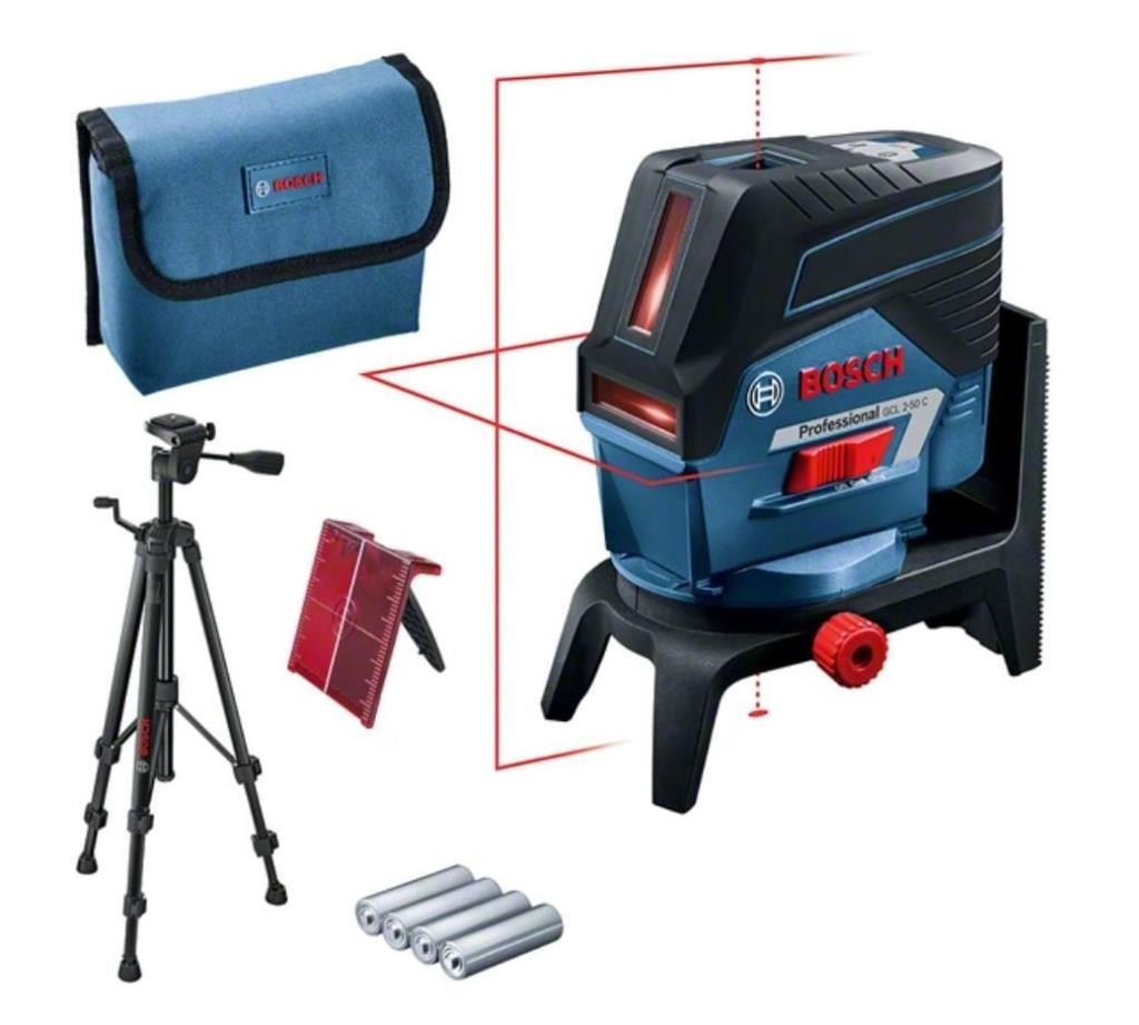 BOSCH GCL 2-50 C Lazer Terazi (RM2 + BT 150) fiyatı