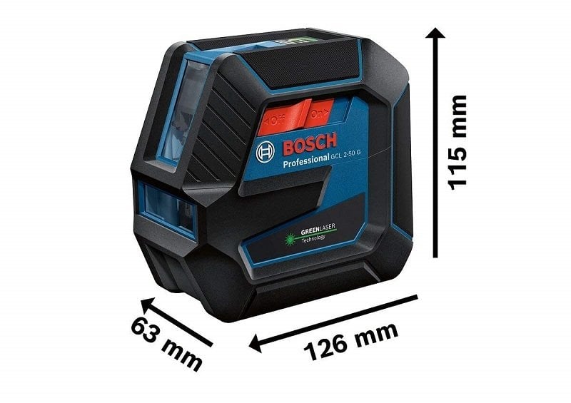 BOSCH GCL 2-50 G Yeşil Lazer Terazi (RM10 aparatlı) ne işe yarar
