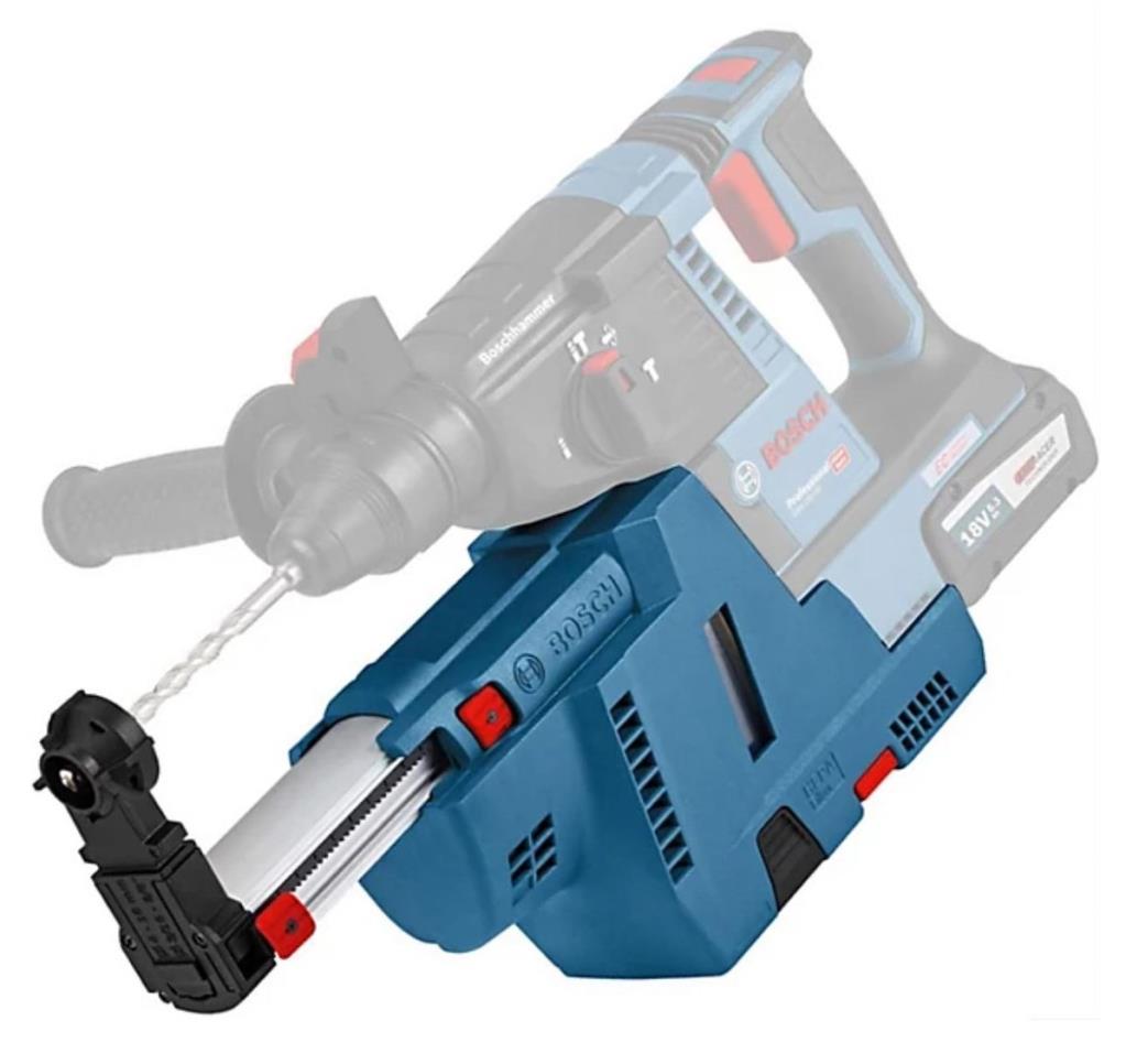 BOSCH GDE 18V-16 Akülü Kırıcı Delici İçin Toz Emme Adaptörü nasıl kullanılır
