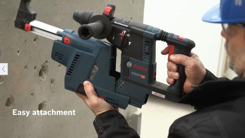 BOSCH GDE 18V-16 Akülü Kırıcı Delici İçin Toz Emme Adaptörü ne işe yarar