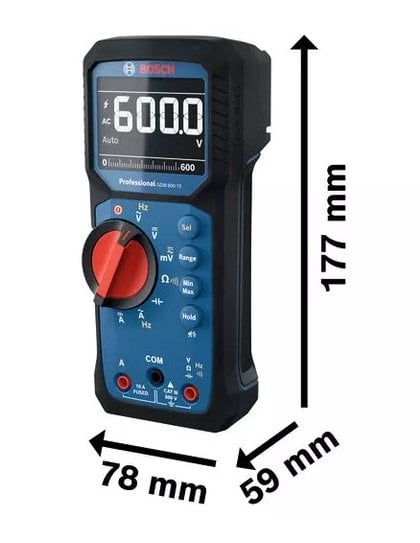 BOSCH GDM 600-15 Dijital Multimetre Elektrik Ölçü Aleti Avometre nasıl kullanılır